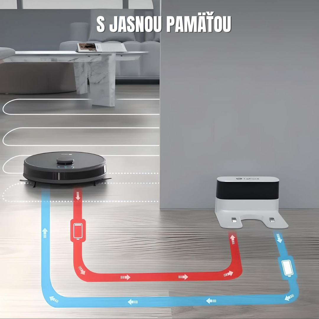 Inteligentný robotický vysávač 3 v 1 CleanPro™